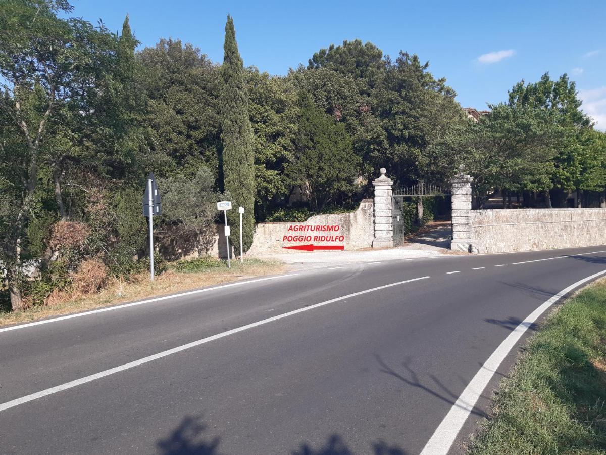 Agriturismo Poggio Ridulfo Вольтерра Екстер'єр фото